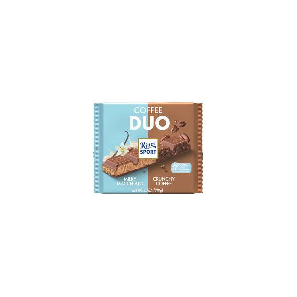 RITTER SPORT CIOCOLATA COFFEE DUO 218GR