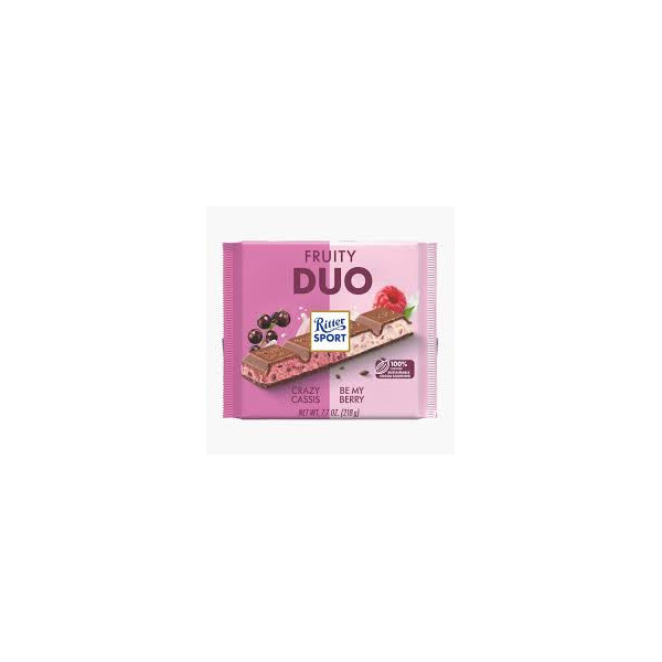 RITTER SPORT CIOCOLATA FRUITY DUO 218GR