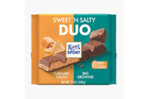 RITTER SPORT  SWEETY N SALTY  DUO 218G