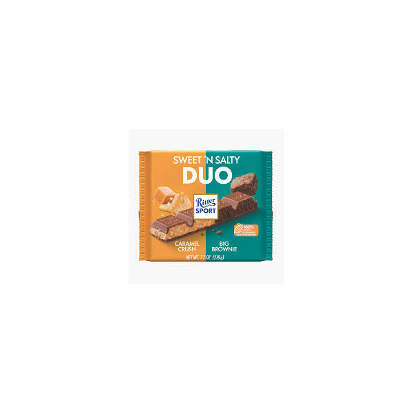 RITTER SPORT  SWEETY N SALTY  DUO 218G