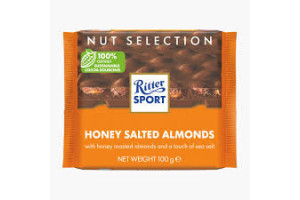 RITTER SPORT CIOCO  MIGDALE SARATE 100G