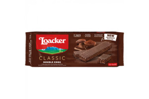 LOACKER CLASSIC DOUBLE CHOCO 175GR
