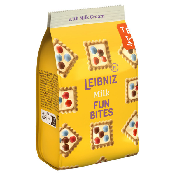 LEIBNITZ BISCUITI FUN BITES MILK 100G