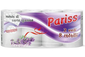 PARISS HARTIE IGIENICA 2 STRAT LAVANDA 130FOI