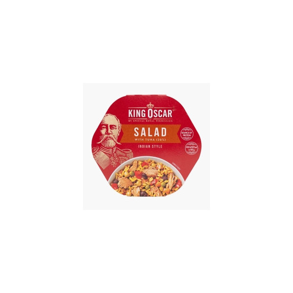 KING OSCAR SALATA CU TON  INDIAN 220G