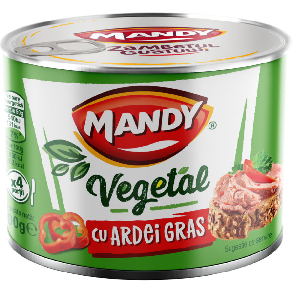 PATE VEGETAL CU ARDEI 200G