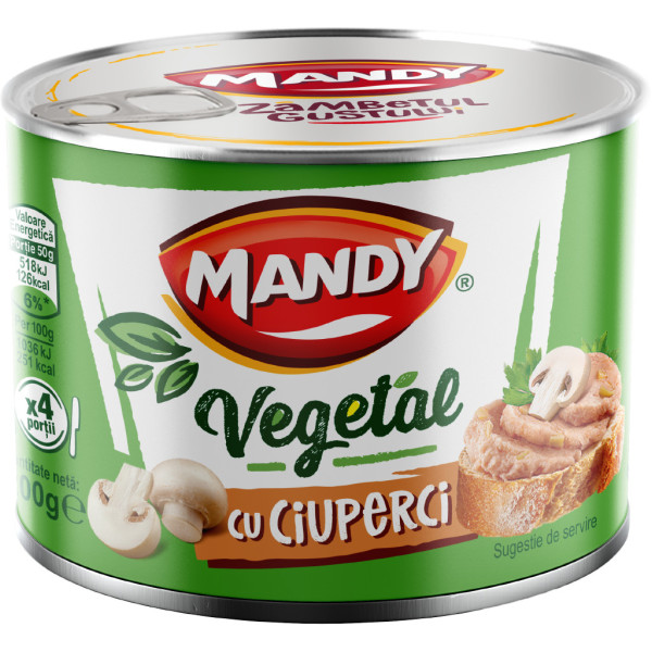 PATE VEGETAL CU CIUPERCI 200G