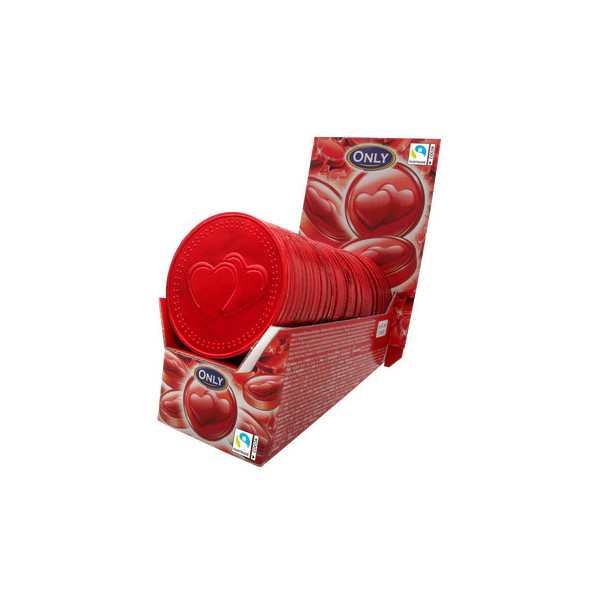 MONEZI INIMA LAPTE CIOCOATA 215GR