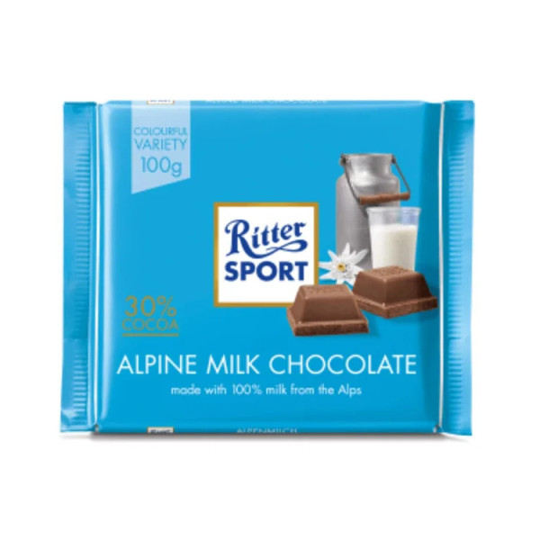 RITTER CIOC LAPTE ALPIN 100 GR
