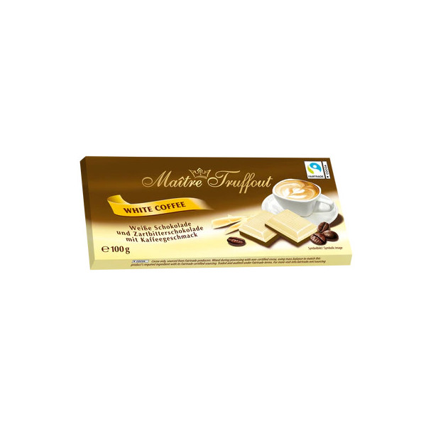 MAITRE CIOCO ALBA CU CAFEA 100GR