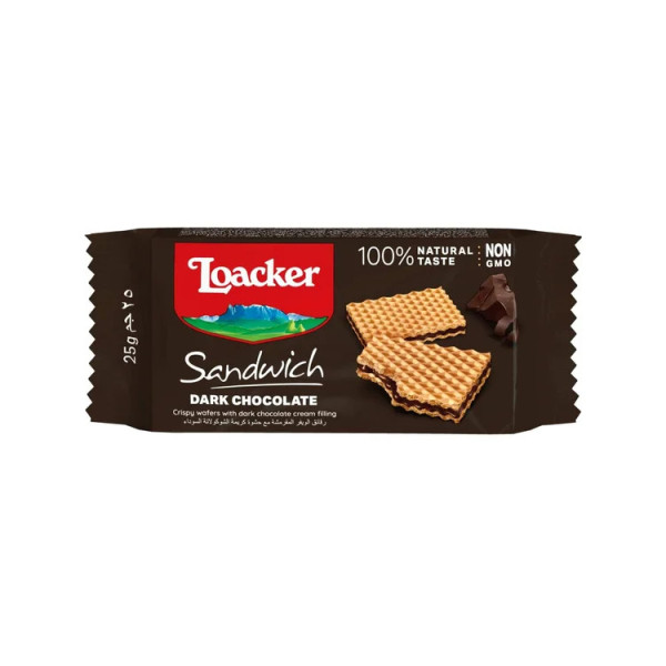 LOACKER SANDWICH CIOCOLATA 25G