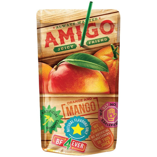 AMIGO FRUIT DRINK MANGO 0.2L