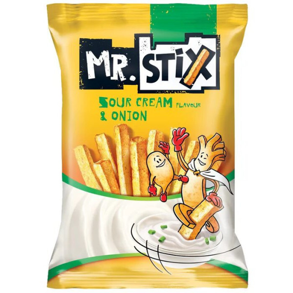 MR STIX SOUR CREAMONION 50GR