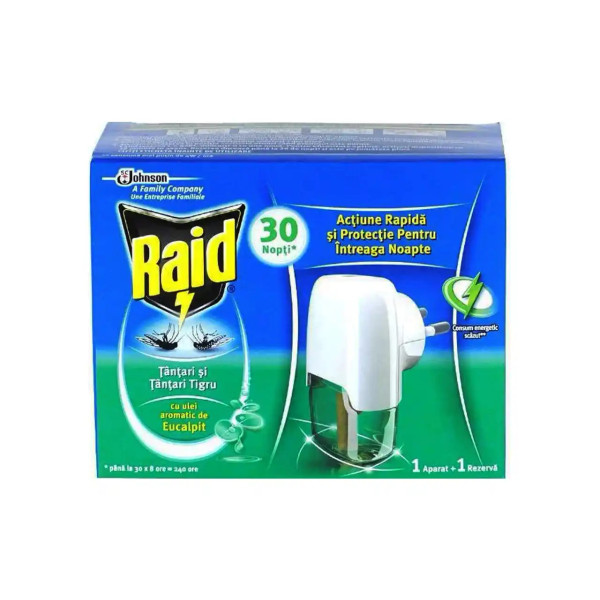 RAID APARAT ELCTRIC LICHID EUCALIPT