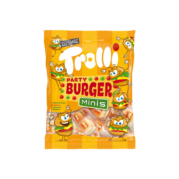 TROLLI MINI BURGER 170GR8BAX