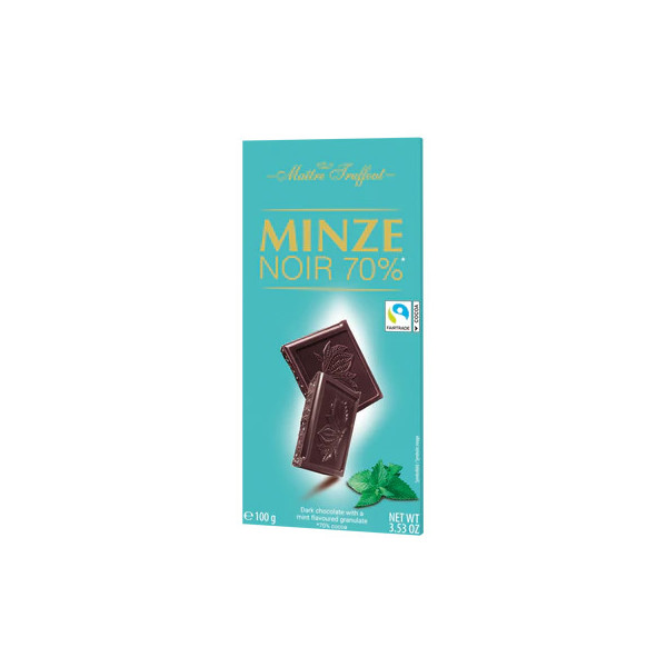 MAITRE CIOCO NEAGRA 70 CU MENTA 100GR