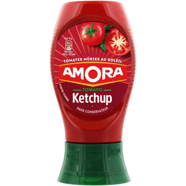 AMORA KETCHUP SQU 550G