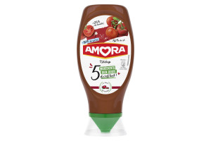 AMORA KETCHUP  5 INGREDIENTE SQU 468G