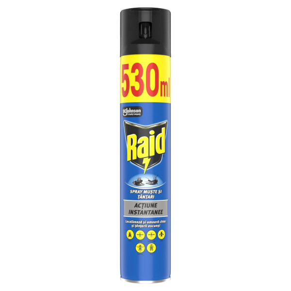 RAID SPRAY MUSTE SI TANTARI 530ML