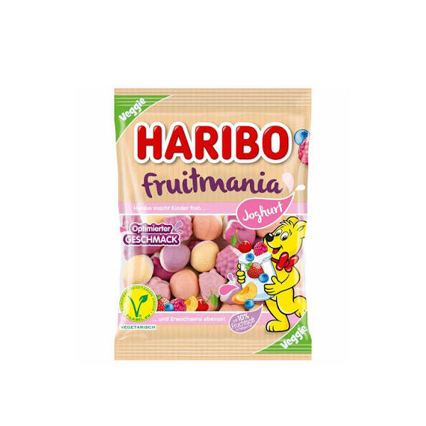 HARIBO VEGGIE FRUITMANIA JOGHURT 160GR