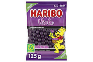HARIBO VEGGIE VIOLA 125GR