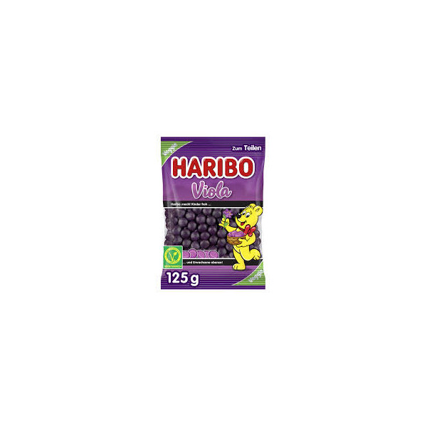 HARIBO VEGGIE VIOLA 125GR